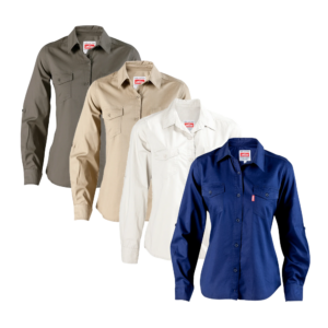 100% Cotton Women's Long Sleeve Shirt