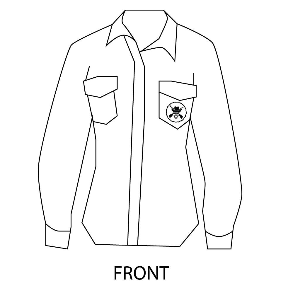 100% Cotton Women's Long Sleeve Shirt - Image 3
